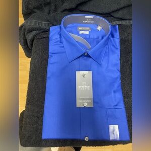 Blue new with tags dress shirt